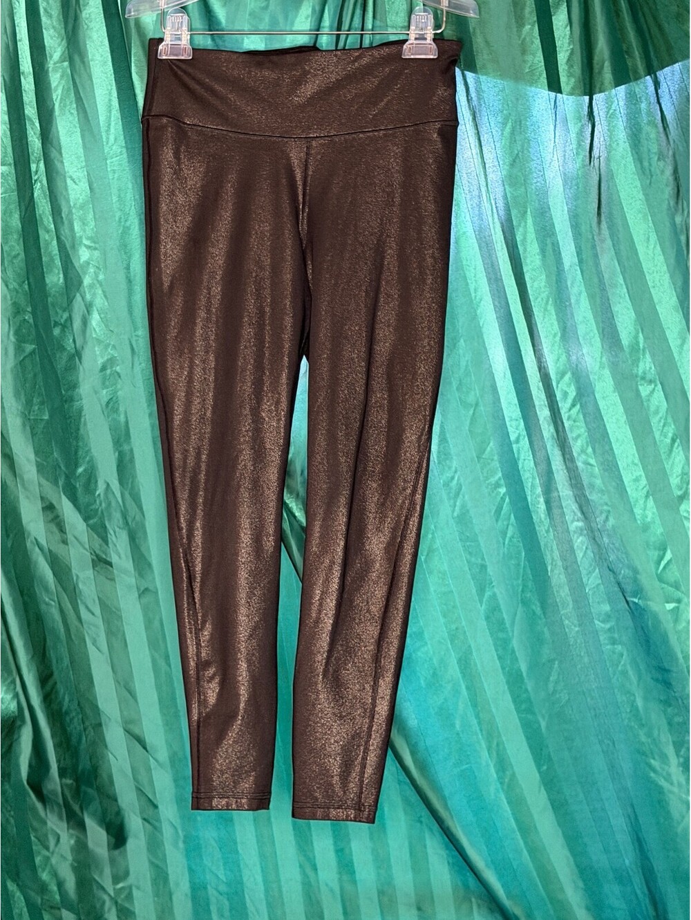 GapFit Black Recycled Power Mid Rise Leggings M Regular